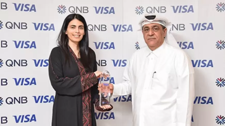 فيزا تكرم QNB لمحفظة بطاقات الائتمان الأسرع نمواً في قطر